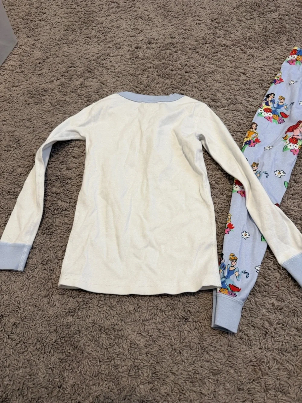 Hanna Andersson Disney Princess Two Piece Long Sleeve Pajama Set